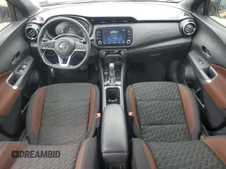 2021 Nissan Kicks SR with VIN 3N1CP5DV8ML559898, listed as a Copart auction lot 48545595 with 31,822 mi miles and Salvage Title. Bid and sale history available at DreamBid. Image 8.