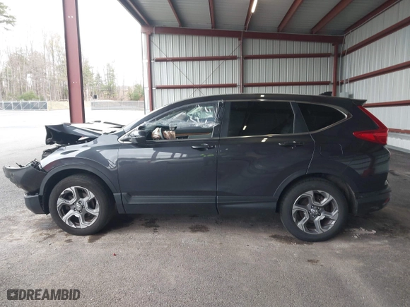 2019 Honda CR-V EX with VIN 7FARW2H5XKE043495, listed as a IAAI auction lot 41912819 with 57,848 mi miles. Bid and sale history available at carsss.com. Image 14.