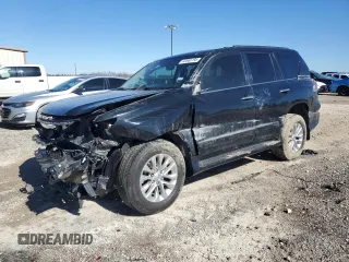 2019 Lexus GX with VIN JTJBM7FX7K5238506, listed as a Copart auction lot 43565195 with 79,742 mi miles and Salvage Title. Bid and sale history available at carsss.com. Image 1.