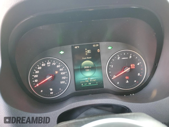 2023 Mercedes-Benz Sprinter with VIN W1Y4NBHY9PT139900, listed as a Copart auction lot 89382725 with 2,836 mi miles and Salvage Title. Bid and sale history available at DreamBid. Image 9.