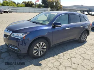 2014 Acura MDX Technology z VIN 5FRYD4H40EB004661, wystawiony jako Copart lot #58535415 z przebiegiem 113 498 mil mil oraz Szkoda całkowita • Salvage title. Historia ofert i sprzedaży dostępna na DreamBid. Obrazek 1.