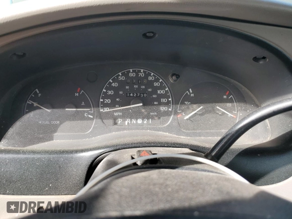 1999 Ford Ranger XLT with VIN 1FTYR14X1XPA01570, listed as a Copart auction lot 47831575 with 142,730 mi miles and Salvage Title. Bid and sale history available at carsss.com. Image 9.
