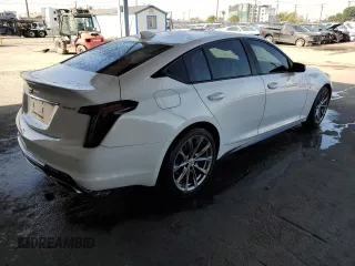 2020 Cadillac CT5 Sport with VIN 1G6DP5RK9L0128940, listed as a Copart auction lot 54316775 with 51,011 mi miles and Salvage title. Bid and sale history available at DreamBid. Image 3.