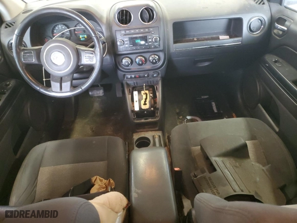 2012 Jeep Compass Latitude with VIN 1C4NJDEB6CD675577, listed as a Copart auction lot 50951925 with 100,639 mi miles and Clean Title. Bid and sale history available at carsss.com. Image 8.