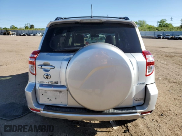 2010 Toyota RAV4 Limited with VIN 2T3DK4DV7AW033096, listed as a Copart auction lot 58050635 with 121,866 mi miles and Salvage title. Bid and sale history available at DreamBid. Image 6.