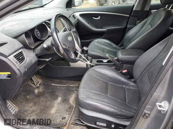 2013 Hyundai Elantra GT with VIN KMHD35LEXDU149555, listed as a Copart auction lot 75856704 with 141,686 mi miles and Salvage Title. Bid and sale history available at carsss.com. Image 7.