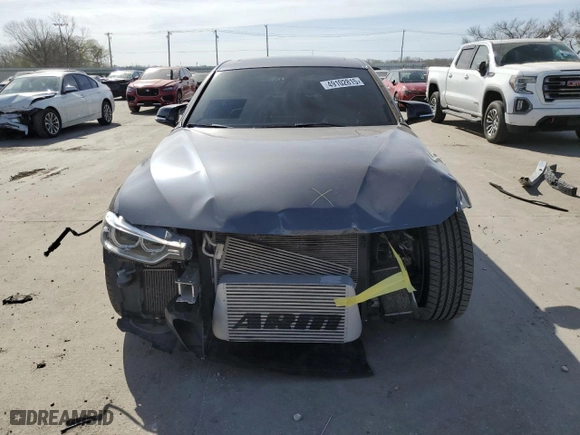 2014 BMW 3 Series 335i xDrive with VIN WBA3B9G53ENR92350, listed as a Copart auction lot 49102815 with 100,079 mi miles and Salvage Title. Bid and sale history available at carsss.com. Image 5.