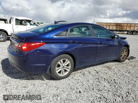 2013 Hyundai Sonata GLS with VIN 5NPEB4AC8DH807097, listed as a Copart auction lot 48668755 with 105,092 mi miles and Salvage Title. Bid and sale history available at DreamBid. Image 3.