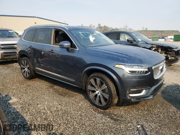 2024 Volvo XC90 Ultimate Bright Theme with VIN YV4062PF0R1170965, listed as a Copart auction lot 50441075 with 0 mi miles and Salvage Title. Bid and sale history available at carsss.com. Image 4.