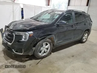 2024 GMC Terrain SLE z VIN 3GKALMEG4RL222327, wystawiony jako Copart lot #49963115 z przebiegiem 30 391 mil mil oraz Szkody całkowita. Historia ofert i sprzedaży dostępna na DreamBid. Obrazek 1.