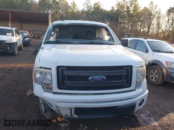 2014 Ford F-150 XL with VIN 1FTFX1EF0EFA23615, listed as a IAAI auction lot 41443935 with 241,426 mi miles. Bid and sale history available at carsss.com. Image 12.