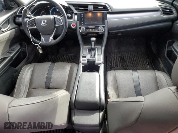 2016 Honda Civic Sedan EX-L with VIN 19XFC1F73GE022605, listed as a Copart auction lot 47203575 with 176,936 mi miles and Salvage Title. Bid and sale history available at carsss.com. Image 8.