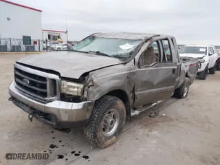 2003 Ford Super Duty F-250 XL with VIN 1FTNW21F83EB00003, listed as a IAAI auction lot 41319666 with 173,740 mi miles. Bid and sale history available at carsss.com. Image 2.