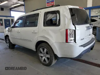 2014 Honda Pilot Touring z VIN 5FNYF4H99EB011079, wystawiony jako Copart lot #57869765 z przebiegiem Nie podano mil oraz Szkoda całkowita • Salvage title. Historia ofert i sprzedaży dostępna na DreamBid. Obrazek 2.
