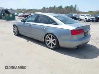 2012 Audi A6 Premium Plus with VIN WAUGGAFC6CN079518, listed as a IAAI auction lot 42143562 with 102,047 mi miles and . Bid and sale history available at DreamBid. Image 3.