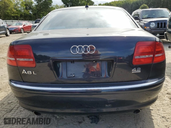 2009 Audi A8 L 4.2L with VIN WAUMV94E69N001082, listed as a Copart auction lot 70003814 with 88,490 mi miles and Clean Title. Bid and sale history available at carsss.com. Image 6.