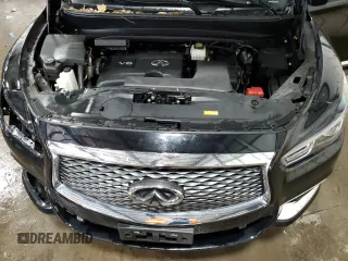 2017 Infiniti QX60 with VIN 5N1DL0MM3HC504988, listed as a Copart auction lot 87418564 with 127,047 mi miles and Salvage Title. Bid and sale history available at DreamBid. Image 13.
