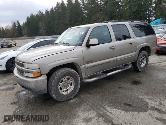 2000 Chevrolet Suburban LS with VIN 3GNGK26U3YG172343, listed as a Copart auction lot 47106575 with 339,445 mi miles and Clean Title. Bid and sale history available at carsss.com. Image 1.