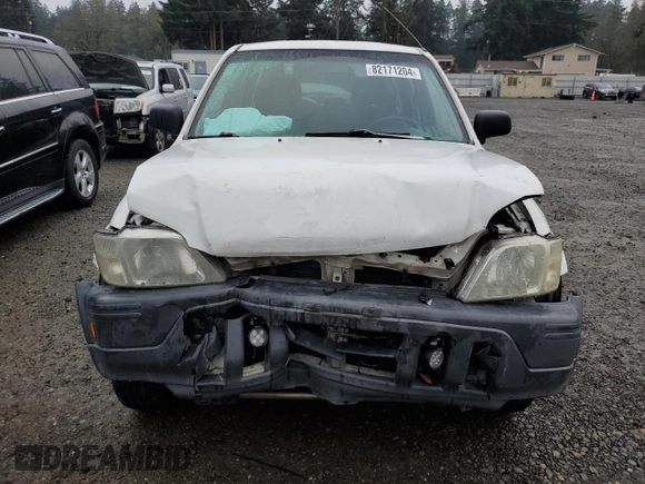 1999 Honda CR-V LX with VIN JHLRD1742XC049481, listed as a Copart auction lot 82171204 with 323,755 mi miles and Salvage Title. Bid and sale history available at carsss.com. Image 5.