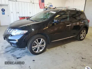 2011 Nissan Murano S with VIN JN8AZ1MW8BW152109, listed as a Copart auction lot 83475744 with 134,024 mi miles and Salvage Title. Bid and sale history available at DreamBid. Image 1.