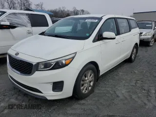2016 Kia Sedona L with VIN KNDMA5C19G6173944, listed as a Copart auction lot 45194425 with 95,252 mi miles and Salvage Title. Bid and sale history available at carsss.com. Image 1.