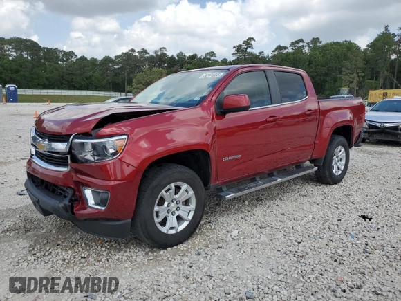 2018 Chevrolet Colorado 4WD LT z VIN 1GCGTCEN9J1300238, wystawiony jako Copart lot #54181835 z przebiegiem 104 619 mil mil oraz Szkoda całkowita • Salvage title. Historia ofert i sprzedaży dostępna na DreamBid. Obrazek 1.