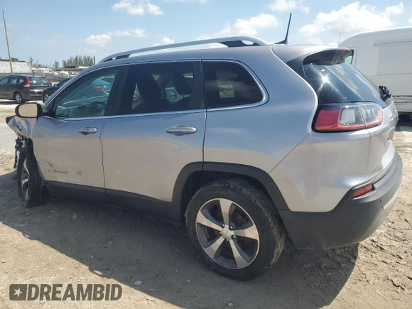2020 Jeep Cherokee Limited with VIN 1C4PJLDB9LD581732, listed as a Copart auction lot 50204565 with 41,561 mi miles and Non repairable. Bid and sale history available at DreamBid. Image 2.