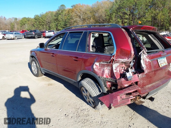 2007 Volvo XC90 I6 with VIN YV4CZ982771354628, listed as a IAAI auction lot 38246014 with 1 mi miles. Bid and sale history available at carsss.com. Image 3.