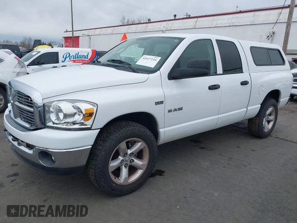 2008 Dodge 1500 SLT with VIN 1D7HU18258J231409, listed as a IAAI auction lot 41627216 with 119,838 mi miles. Bid and sale history available at carsss.com. Image 17.