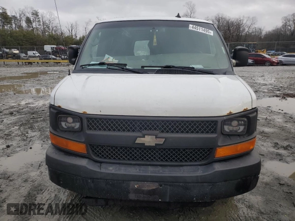 2013 Chevrolet Express Cargo Van with VIN 1GCZGUCGXD1155819, listed as a Copart auction lot 44511495 with 388,439 mi miles and Non Repairable. Bid and sale history available at carsss.com. Image 5.