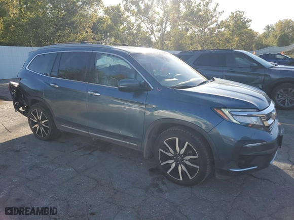 2019 Honda Pilot Touring 7-Passenger with VIN 5FNYF6H62KB005413, listed as a Copart auction lot 73784604 with 123,854 mi miles and Salvage Title. Bid and sale history available at carsss.com. Image 4.