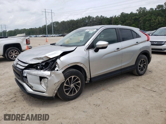 2020 Mitsubishi Eclipse Cross ES z VIN JA4AS3AA0LZ014580, wystawiony jako Copart lot #57569465 z przebiegiem 74 953 mil mil oraz Szkoda całkowita • Salvage title. Historia ofert i sprzedaży dostępna na DreamBid. Obrazek 1.