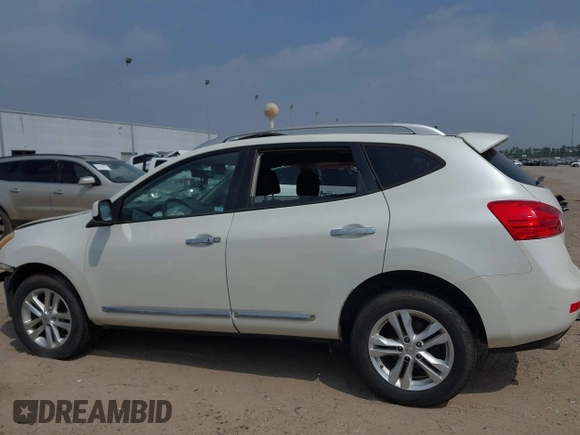 2013 Nissan Rogue S with VIN JN8AS5MV7DW104560, listed as a IAAI auction lot 41792395 with 104,201 mi miles and . Bid and sale history available at DreamBid. Image 15.