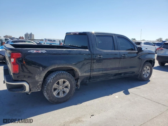 2020 Chevrolet Silverado 1500 LT with VIN 3GCUYDED2LG314603, listed as a Copart auction lot 48409825 with 101,347 mi miles and Salvage Title. Bid and sale history available at carsss.com. Image 3.