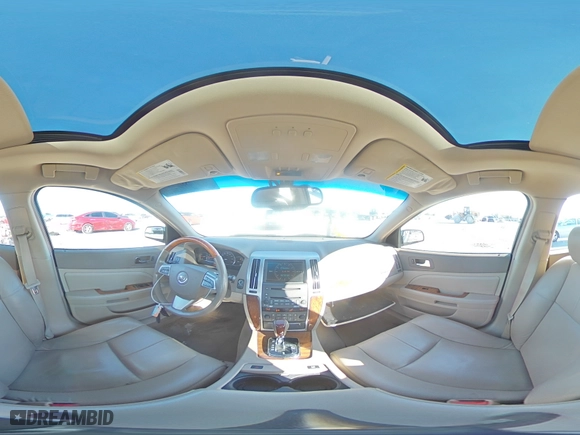 2009 Cadillac STS AWD w/1SB with VIN 1G6DD67V690120833, listed as a Copart auction lot 42502345 with 100,250 mi miles and Salvage Title. Bid and sale history available at carsss.com. Image 12.