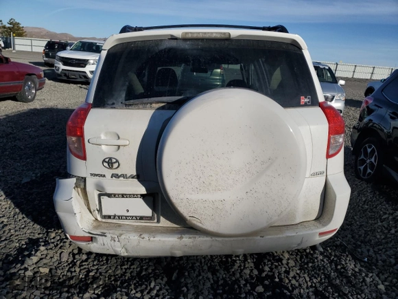 2006 Toyota RAV4 Sport with VIN JTMBK32V165001389, listed as a Copart auction lot 44011215 with 167,530 mi miles and Clean Title. Bid and sale history available at carsss.com. Image 6.