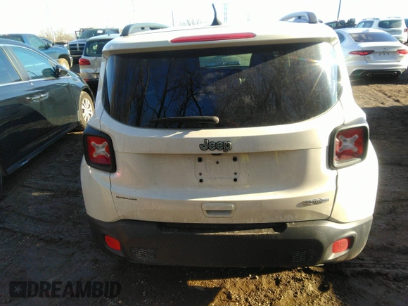 2018 Jeep Renegade Latitude with VIN ZACCJABB7JPG80778, listed as a IAAI auction lot 41619812 with 118,256 mi miles and . Bid and sale history available at DreamBid. Image 16.