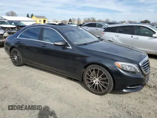 2014 Mercedes-Benz S-Class S 550 with VIN WDDUG8CB9EA028315, listed as a Copart auction lot 47206375 with 86,110 mi miles and Salvage Title. Bid and sale history available at carsss.com. Image 4.