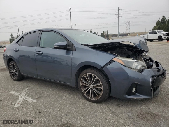 2016 Toyota Corolla L with VIN 2T1BURHE9GC654772, listed as a Copart auction lot 53284105 with 90,042 mi miles and Salvage Title. Bid and sale history available at carsss.com. Image 4.