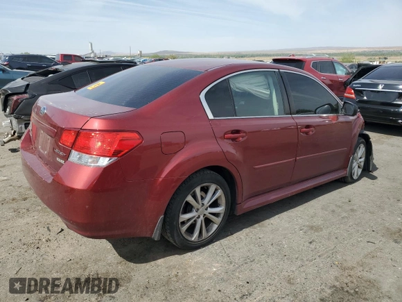 2013 Subaru Legacy Premium with VIN 4S3BMBC65D3031497, listed as a Copart auction lot 58414775 with 89,459 mi miles and Salvage title. Bid and sale history available at DreamBid. Image 3.