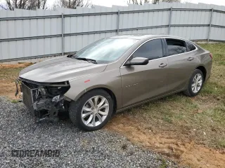 2020 Chevrolet Malibu LT with VIN 1G1ZD5ST5LF121455, listed as a Copart auction lot 48199095 with 134,372 mi miles and Salvage Title. Bid and sale history available at carsss.com. Image 1.