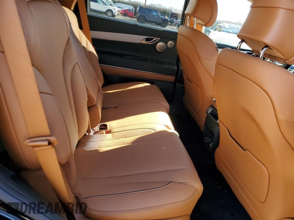 2025 Genesis GV80 z VIN KMUHDESC9SU214604, wystawiony jako Copart lot #50236995 z przebiegiem 4746 mil mil oraz Szkody całkowita. Historia ofert i sprzedaży dostępna na DreamBid. Obrazek 11.