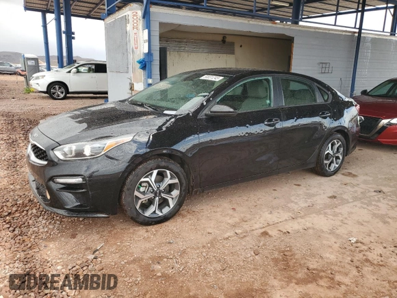 2021 Kia Forte LXS with VIN 3KPF24AD4ME324482, listed as a Copart auction lot 50031245 with 142,112 mi miles and Salvage Title. Bid and sale history available at DreamBid. Image 1.