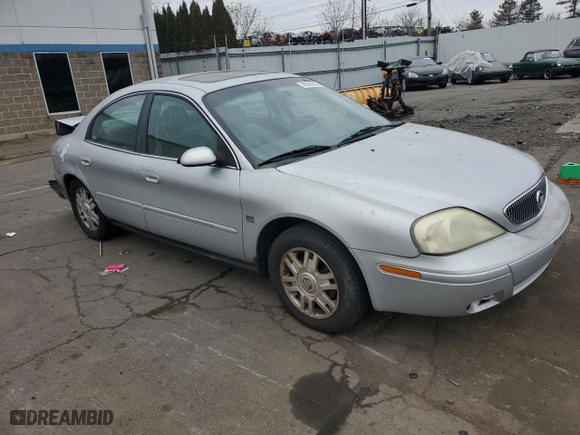 2005 Mercury Sable LS with VIN 1MEHM55S05A617476, listed as a Copart auction lot 88395645 with 172,410 mi miles and Salvage Title. Bid and sale history available at carsss.com. Image 4.