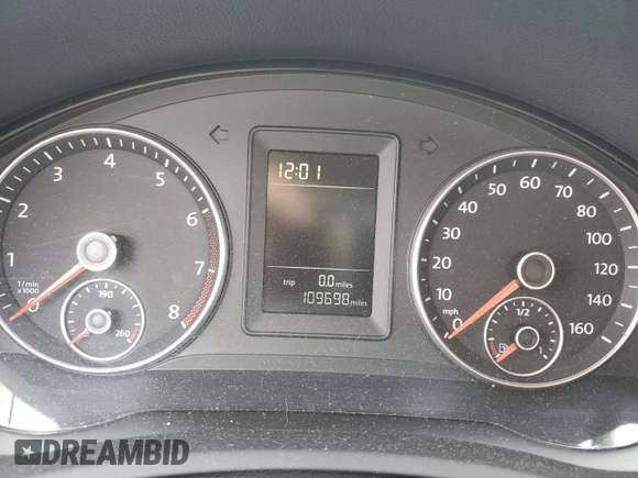 2010 Volkswagen Jetta Limited Edition with VIN 3VWRX7AJ9AM028541, listed as a Copart auction lot 57479605 with 109,698 mi miles and Salvage title. Bid and sale history available at DreamBid. Image 9.
