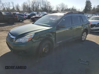 2012 Subaru Outback 2.5i Limited with VIN 4S4BRBKC4C3243133, listed as a Copart auction lot 47225625 with 186,540 mi miles and Salvage Title. Bid and sale history available at carsss.com. Image 1.