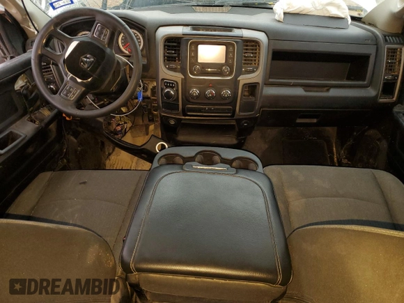2022 Ram 1500 Tradesman with VIN 3C6RR6KG6NG210865, listed as a Copart auction lot 84045534 with 58,805 mi miles and Salvage title. Bid and sale history available at DreamBid. Image 8.
