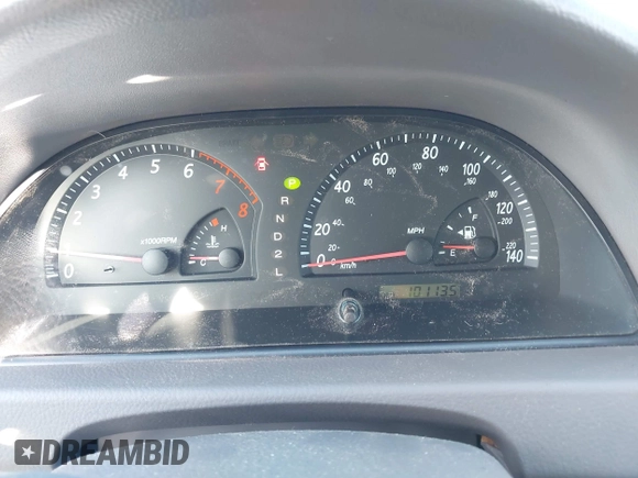 2003 Toyota Camry LE with VIN 4T1BE30K43U227357, listed as a IAAI auction lot 42144237 with 101,135 mi miles and . Bid and sale history available at DreamBid. Image 7.