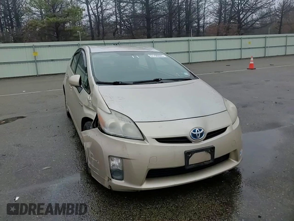 2011 Toyota Prius I with VIN JTDKN3DU4B0293302, listed as a Copart auction lot 51790605 with 217,721 mi miles and Salvage Title. Bid and sale history available at carsss.com. Image 10.