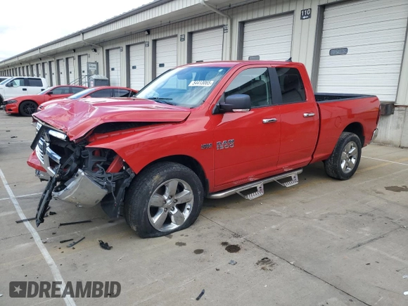 2017 Ram 1500 Big Horn z VIN 1C6RR7GT4HS753897, wystawiony jako Copart lot #54413065 z przebiegiem 100 770 mil mil oraz Szkoda całkowita • Salvage title. Historia ofert i sprzedaży dostępna na DreamBid. Obrazek 1.